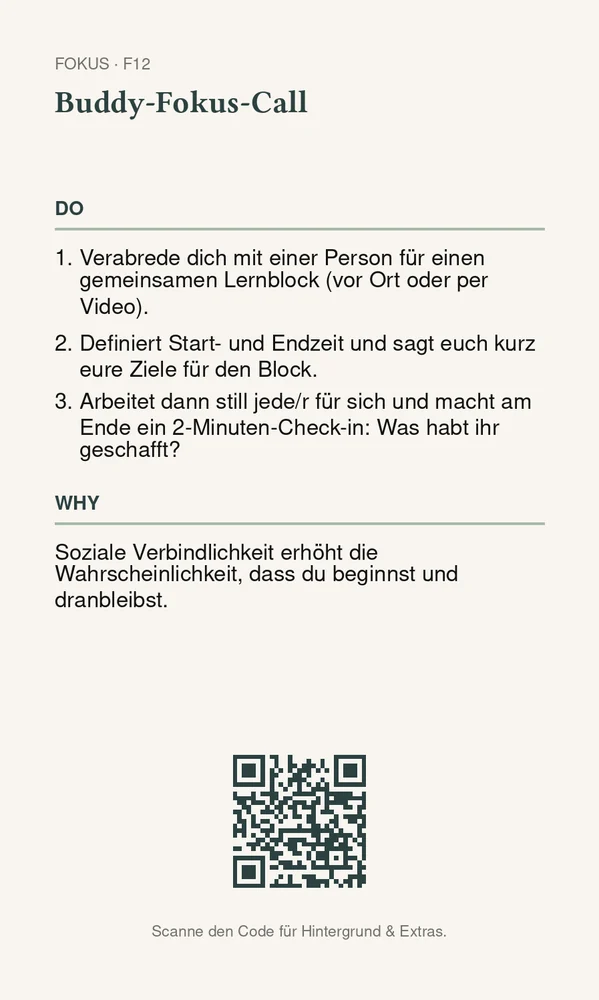 Rückseite Buddy-Fokus-Call