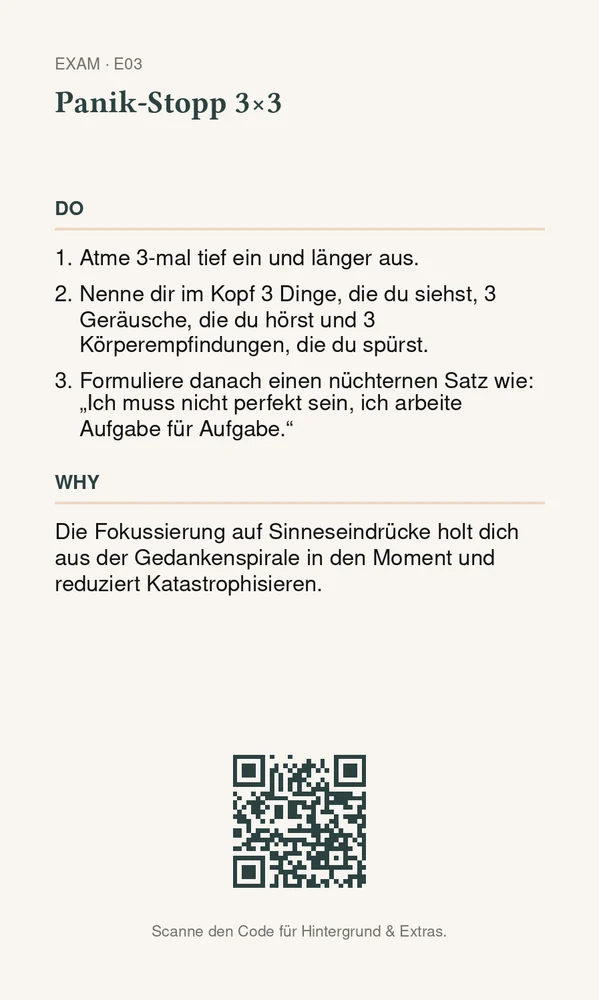 Rückseite Panik-Stopp 3×3