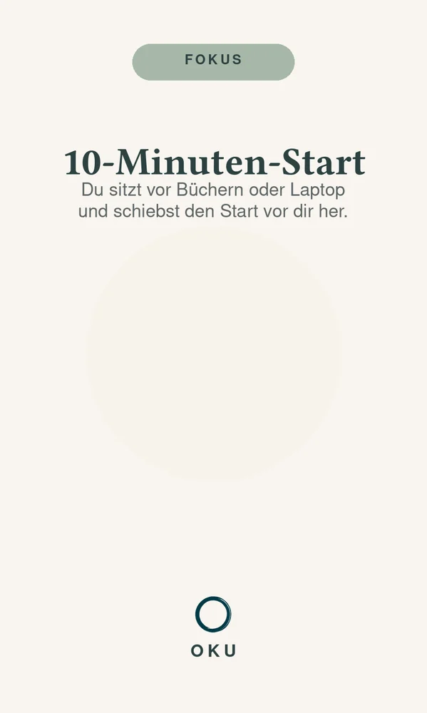 Beispielkarte 10-Minuten-Start