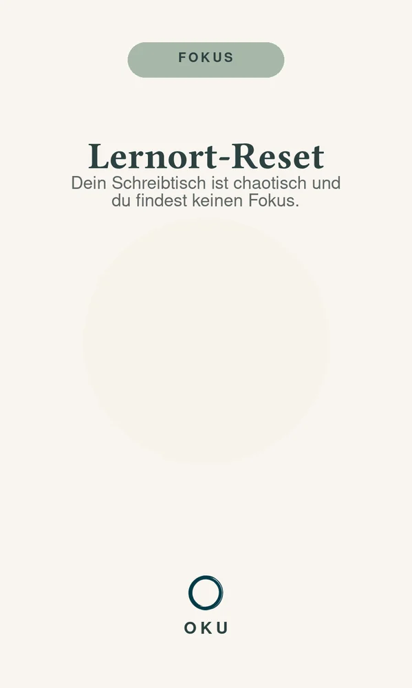 Vorderseite Lernort-Reset