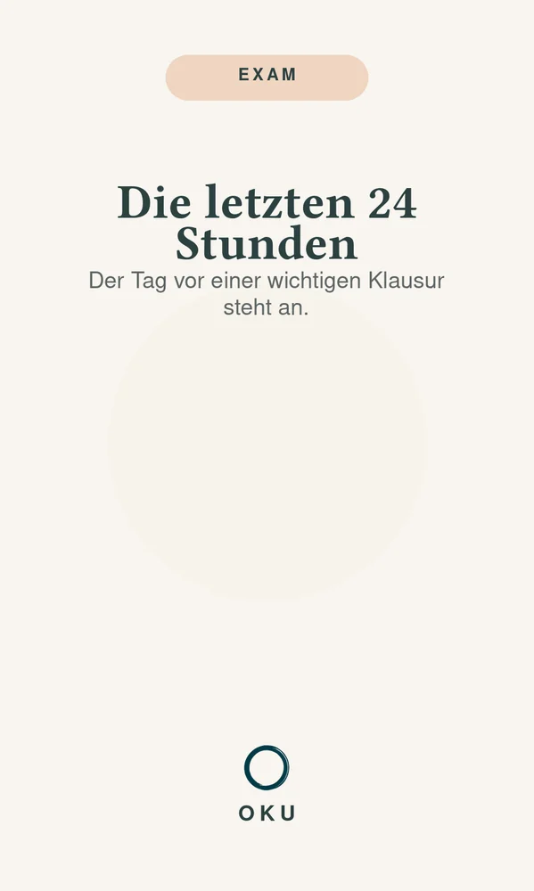 Vorderseite Die letzten 24 Stunden